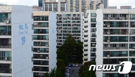  서울 강남구 은마아파트 .© News1 