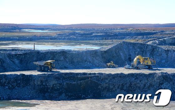 본문 이미지 - 가초 쿠 광산 전경. ⓒ AFP=뉴스1