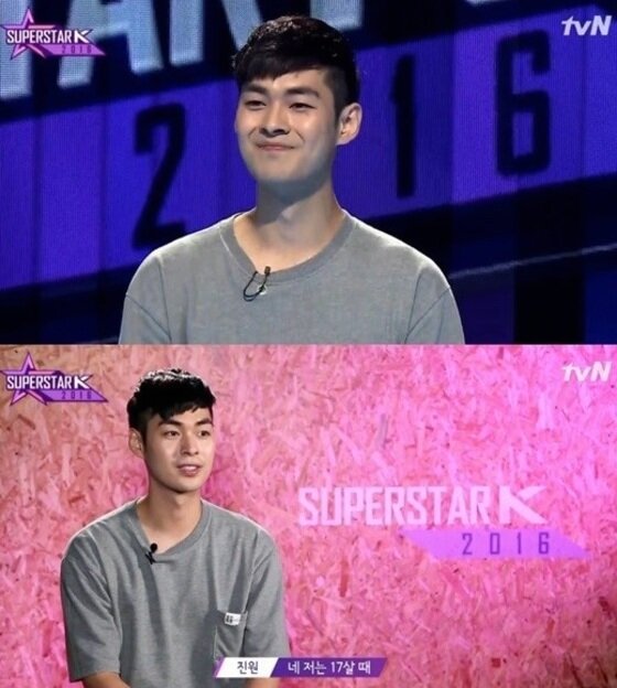 본문 이미지 - 가수 진원이 '슈퍼스타K 2016'에 출연 후 많은 화제가 되고 있다. ⓒ News1star/ Mnet '슈퍼스타K 2016' 캡처 