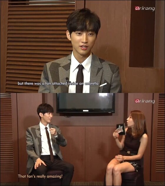 본문 이미지 - 그룹 B1A4 진영은 프로듀서로서도 실력을 입증한 바 있다. ⓒ News1star / 아리랑TV '쇼비즈 코리아' 캡처