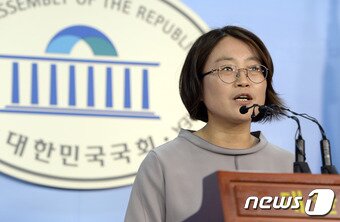 본문 이미지 - 추혜선 정의당 대변인. ⓒ News1 안은나 기자