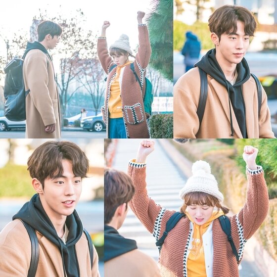 본문 이미지 - 이성경과 남주혁의 모습이 포착됐다. ⓒ News1star / 초록뱀미디어