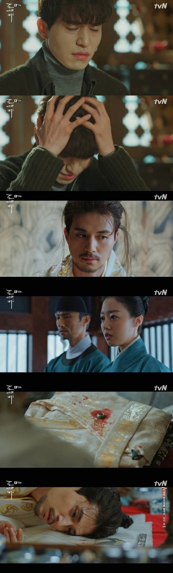 본문 이미지 - 이동욱이 전생의 기억을 되찾았다. ⓒ News1star / tvN '도깨비' 캡처