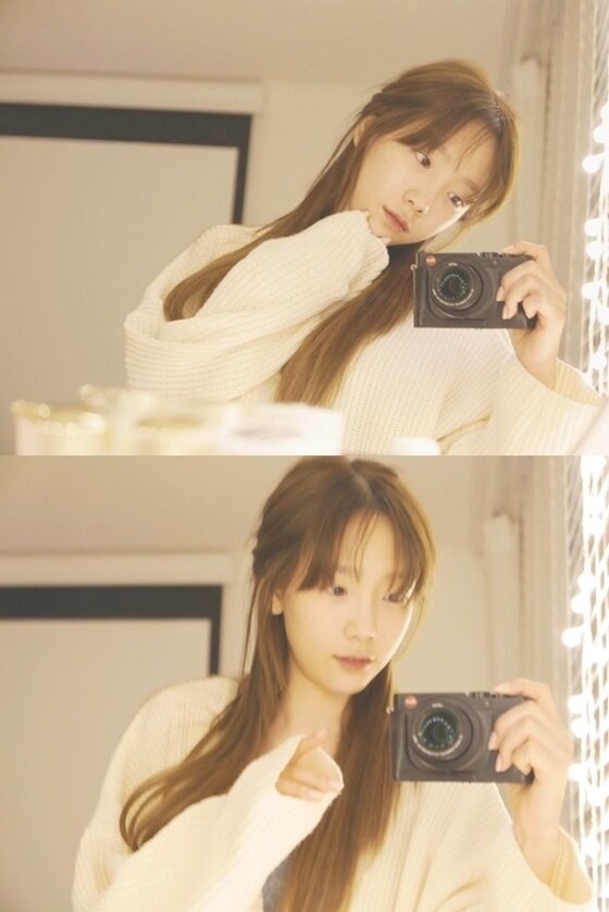 본문 이미지 - 태연이 셀카를 공개했다. ⓒ News1star / 태연 인스타그램