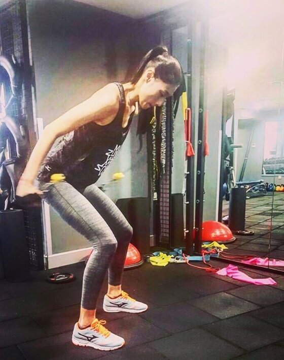 본문 이미지 - 김연경의 운동 모습이 화제다. ⓒ News1star / 김연경 SNS