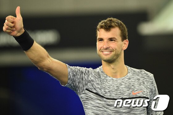 본문 이미지 - '베이비 페더러' 그리고르 디미트로프(불가리아)./뉴스1 DB ⓒ AFP=News1