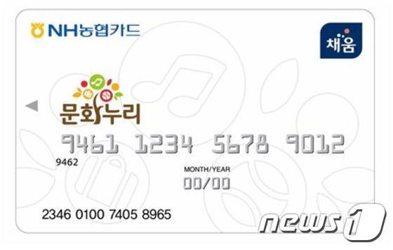 본문 이미지 - 문화누리카드 ⓒ News1