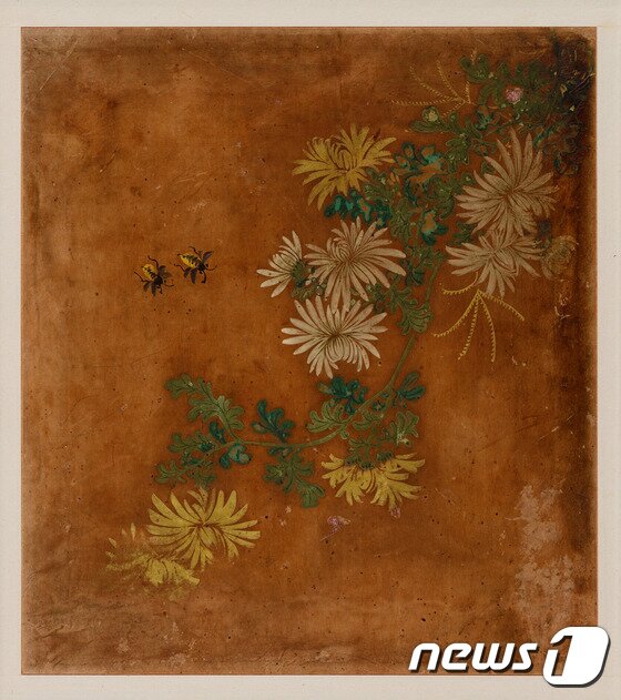 본문 이미지 - 신사임당, 초충도, 연도미상, 종이에 채색, 27x24cm ⓒ News1