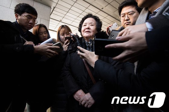 본문 이미지 - '이태원 살인사건' 피해자 故 조중필 씨 어머니 이복수 여사 ⓒ News1 유승관 기자