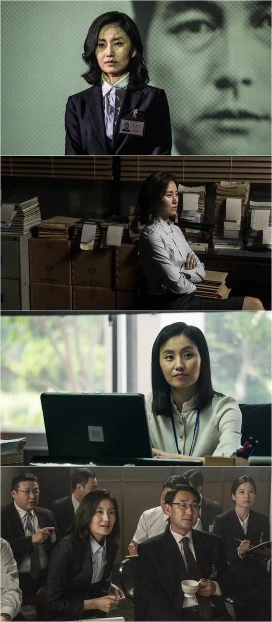 본문 이미지 - '더 킹'에서 안희연 검사를 연기한 배우 김소진에 대한 관심이 뜨겁다. ⓒ News1star / 영화 '더 킹' 스틸