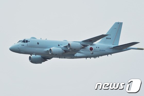 본문 이미지 - 일본 해상자위대의 P-1 초계기 (일본 해상자위대) ⓒ News1
