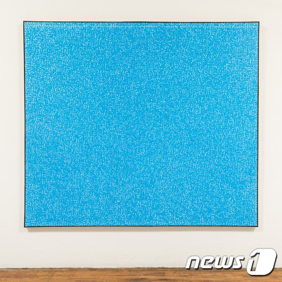 본문 이미지 - 안영일_Water SZLB15, 2015, Oil on canvas, 213x243cm (갤러리현대 제공) ⓒ News1