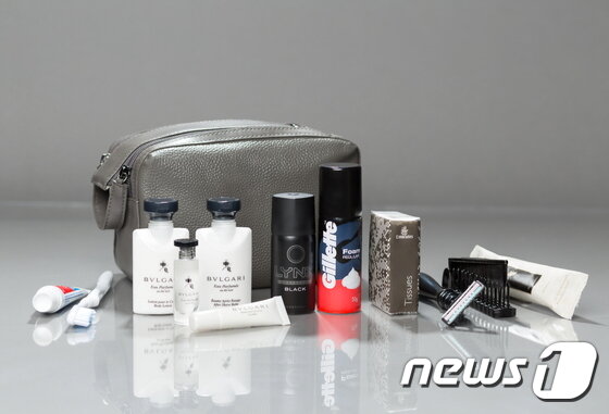 본문 이미지 - 불가리 어메니티 키트.(이미지제공=에미레이트 항공)ⓒ News1