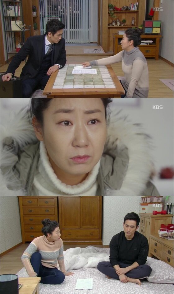 본문 이미지 - 라미란, 차인표 부부가 위기를 맞았다. ⓒ News1star / KBS2 ‘월계수 양복점 신사들’ 캡처