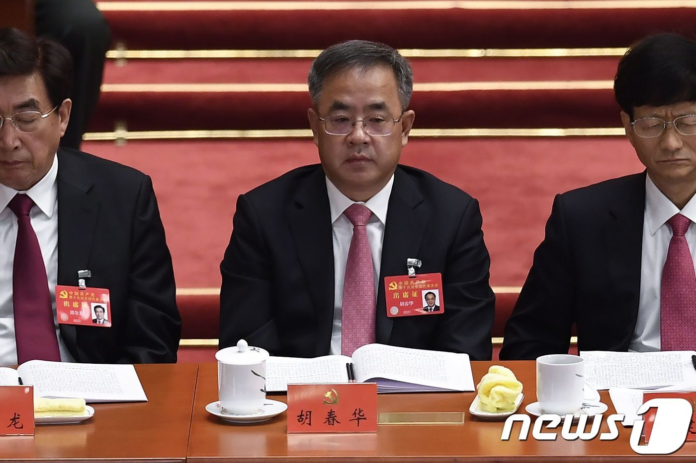 본문 이미지 - 차기 대권 가도에서 선두를 달리고 있는 후춘화 광둥성 당서기 ⓒ AFP=뉴스1 ⓒ News1 박형기 중국 전문위원