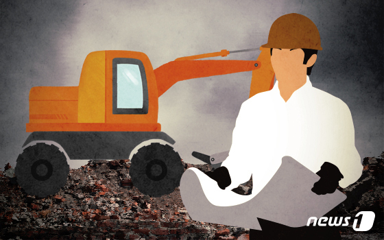 고흥 공사현장서 60대 작업자 포크레인 사고로 숨져