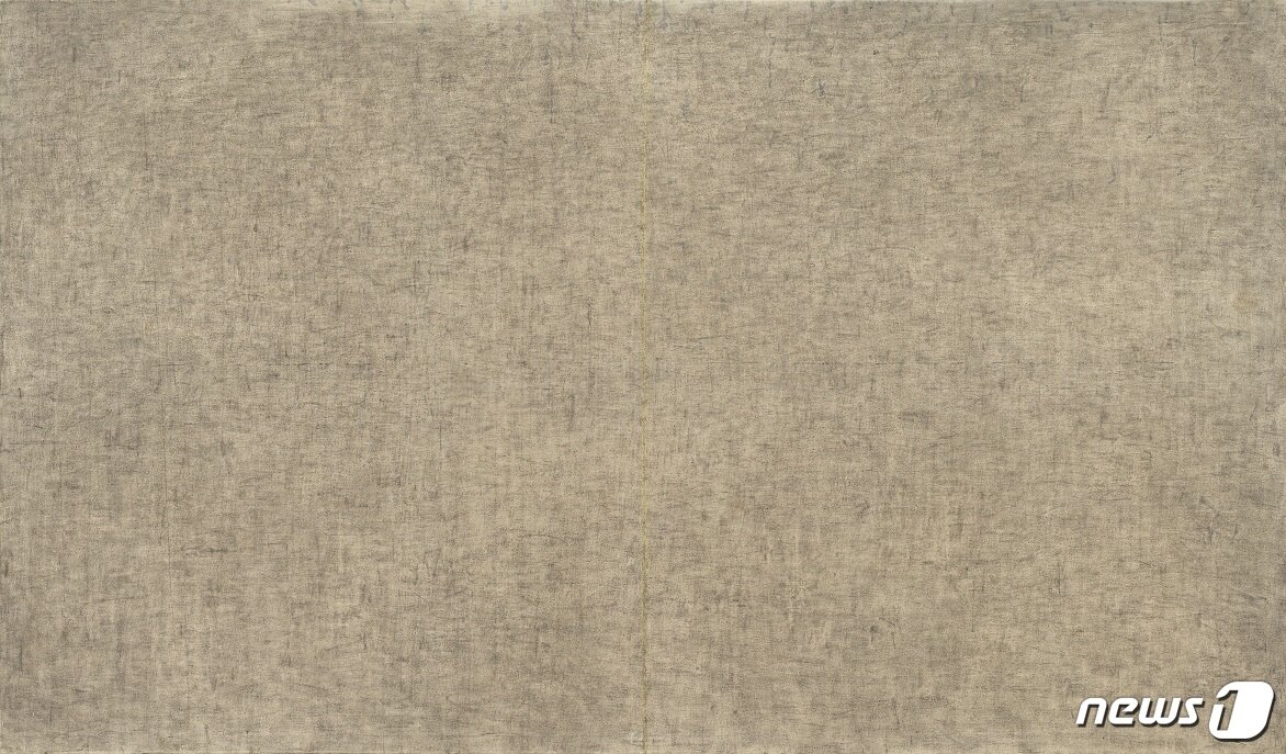 본문 이미지 - 이봉열, 무제공간-007, 2007, 캔버스에 혼합매체, 178x305cm (현대화랑 제공) ⓒ News1