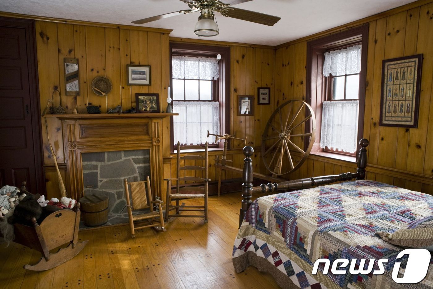 본문 이미지 - 미국 펜실베이니아주의 있는 한 석조 주택. 에어비앤비 제공.ⓒ News1