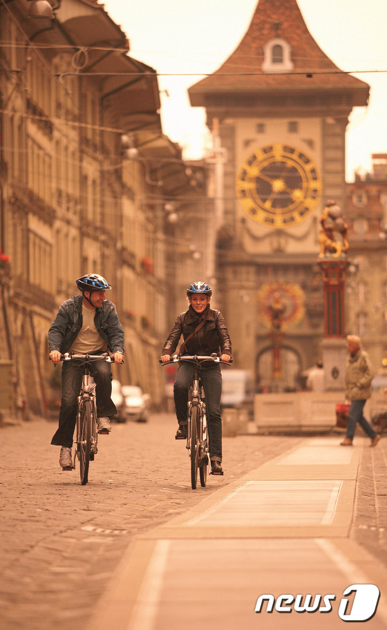 베른 자전거 투어. 스위스관광청 제공.© News1