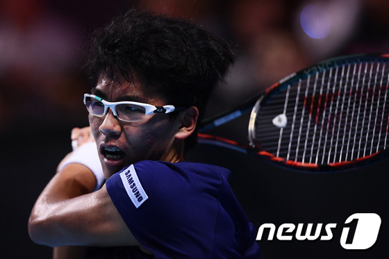 한국 남자 테니스 간판 정현./뉴스1 DB © AFP=News1
