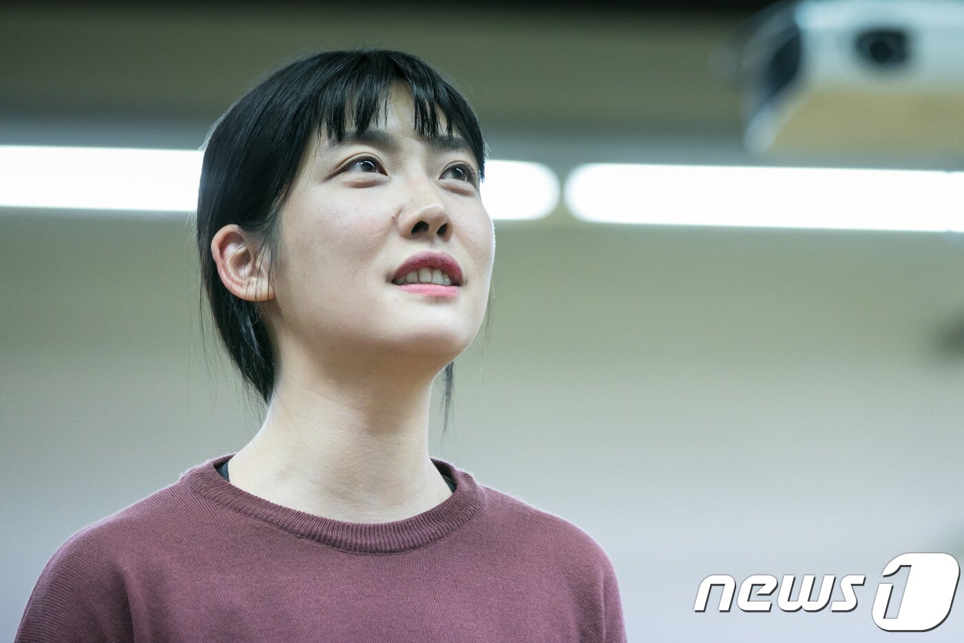 본문 이미지 - 연극 '말들의 집' 연습 장면. 백혜경 배우ⓒ News1