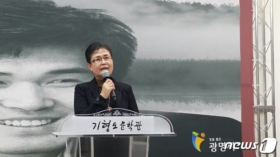 본문 이미지 - 기형도 시인의 누나인 기향도 씨ⓒ News1