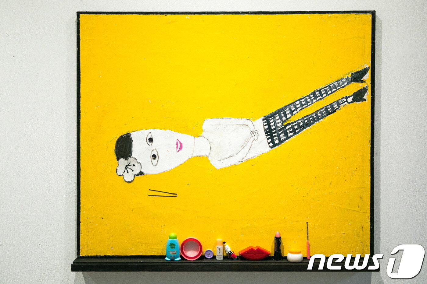 본문 이미지 - 오세열 &#39;무제&#39;&#40;크기 63x73cm&#41; 2017년작ⓒ News1