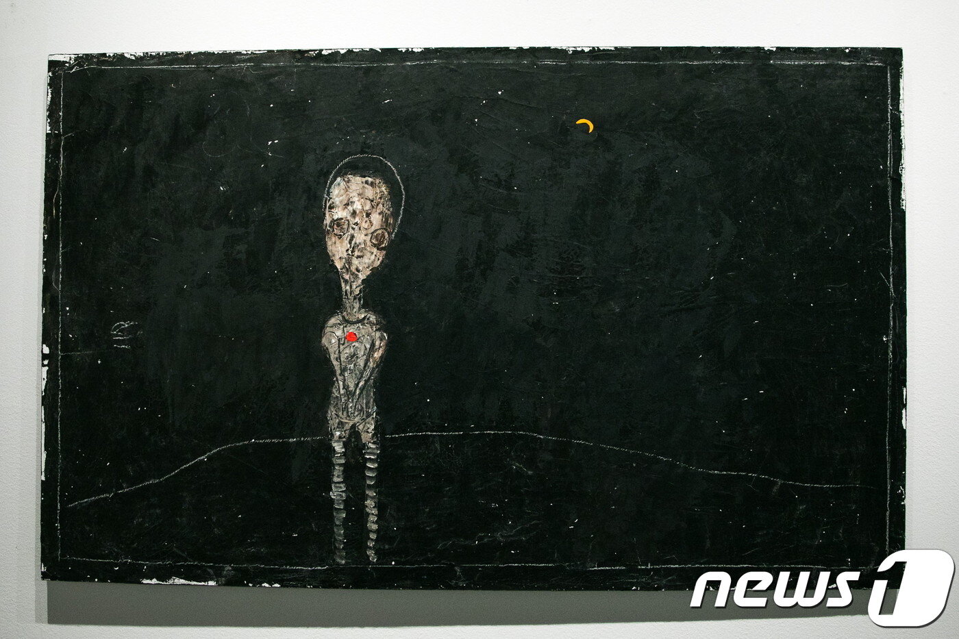 본문 이미지 - 오세열 &#39;무제&#39;&#40;크기 80x130cm&#41; 2017년작 ⓒ News1