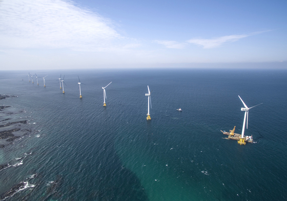 국내 첫 민간주도 해상풍력 준공…전남1단지, 보급 가속 신호탄