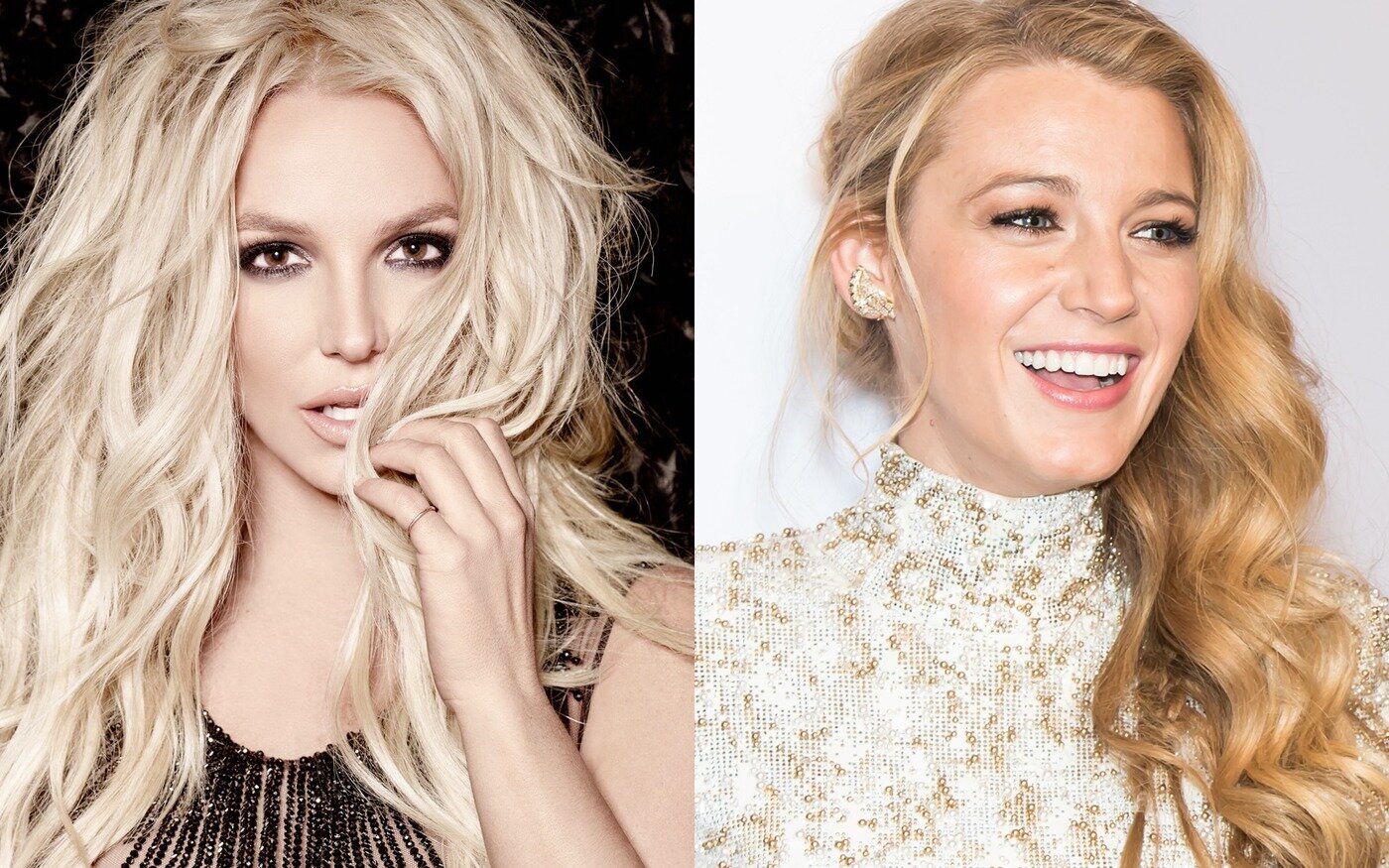 본문 이미지 - 브리트니 스피어스(왼쪽), 블레이크 라이블리 ⓒ Skiddle / Glamour