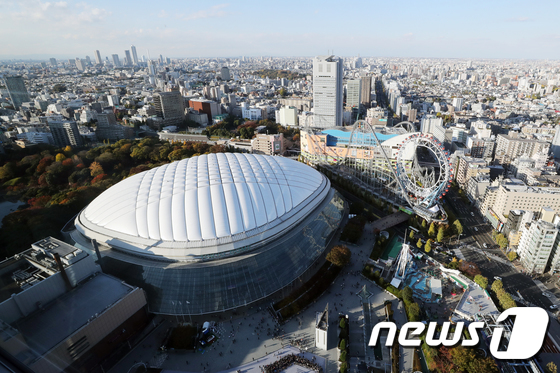 일본 프로야구 요미우리 자이언츠의 홈 구장 도쿄돔. /뉴스1 © News1 황기선 기자