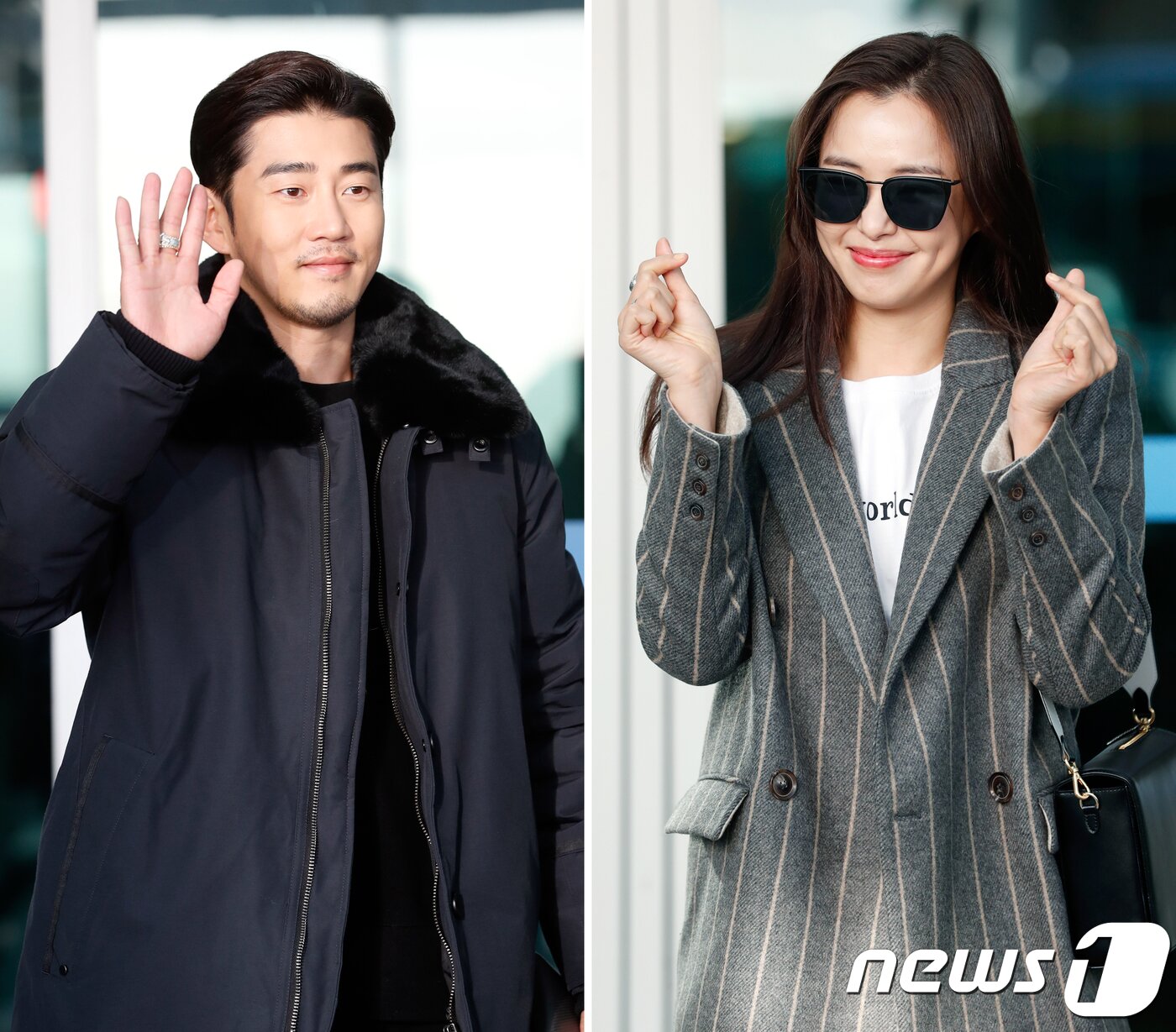 본문 이미지 - 윤계상(왼쪽)과 이하늬./뉴스1 ⓒ News1 뉴스1DB