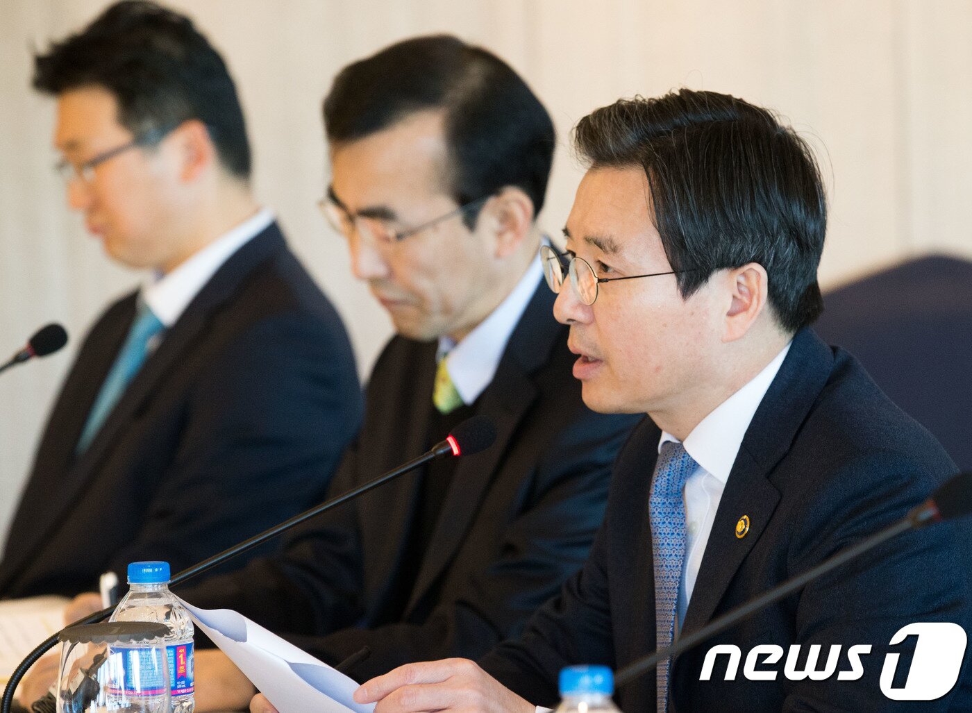 본문 이미지 - 김용범 금융위원회 부위원장. (금융위원회 제공) 2017.12.1/뉴스1