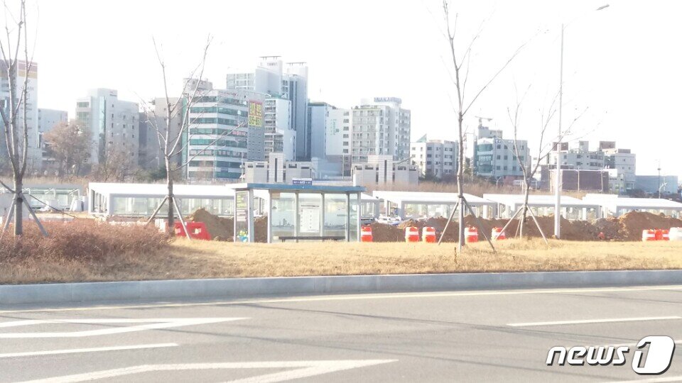 본문 이미지 - 시흥시청역 공사 현장 모습ⓒ News1