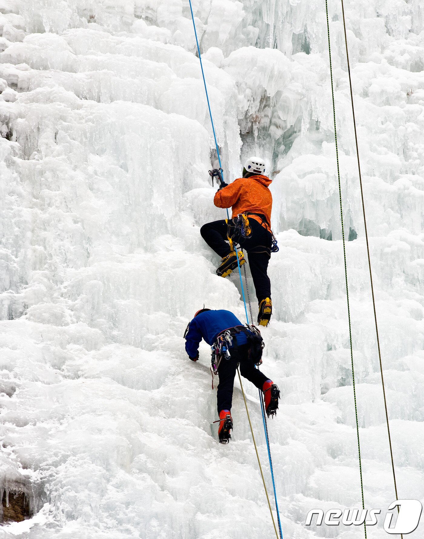 본문 이미지 - 구곡폭포 등반-춘천시 제공ⓒ News1