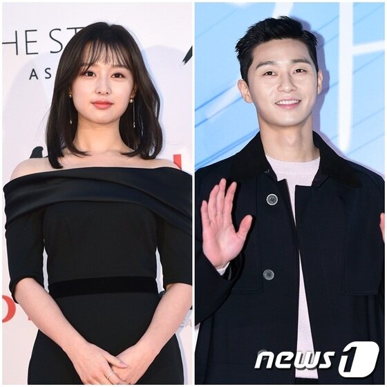 본문 이미지 - 배우 김지원, 박서준(오른쪽)이 '쌈 마이웨이'에서 호흡을 맞출지 주목된다. ⓒ News1star DB