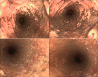 본문 이미지 - 부식된 배관 상태 / 청소 전(상단), 청소 후(하단)ⓒ News1