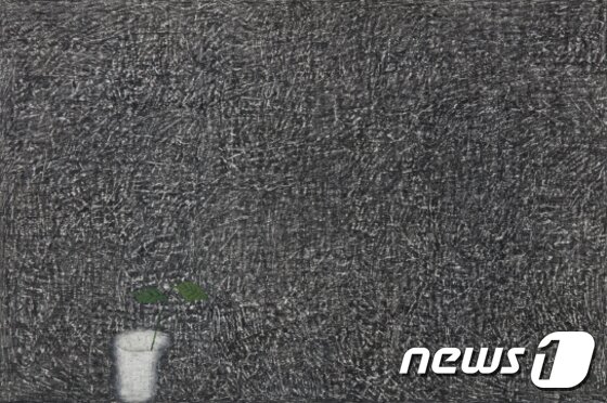 본문 이미지 - 무제 Untitled, 1982, 혼합매체 Mixed media, 60x90cm ⓒ News1
