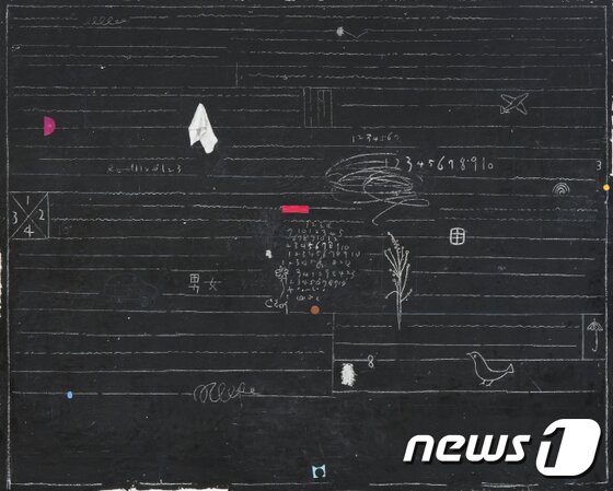 본문 이미지 - 무제 Untitled, 2013, 혼합매체 Mixed media, 182x227cm ⓒ News1