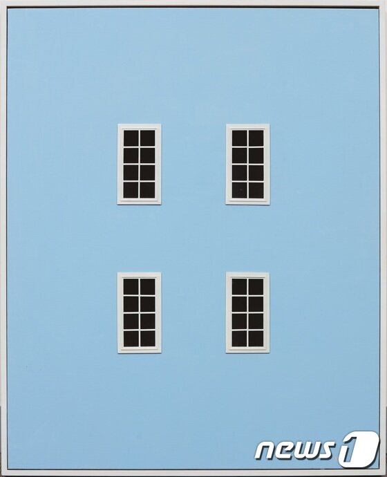 본문 이미지 - 김을, Beyond the painting 15-13, 2015, 혼합재료, 103x83x11cm &#40;경기도미술관 제공&#41; ⓒ News1
