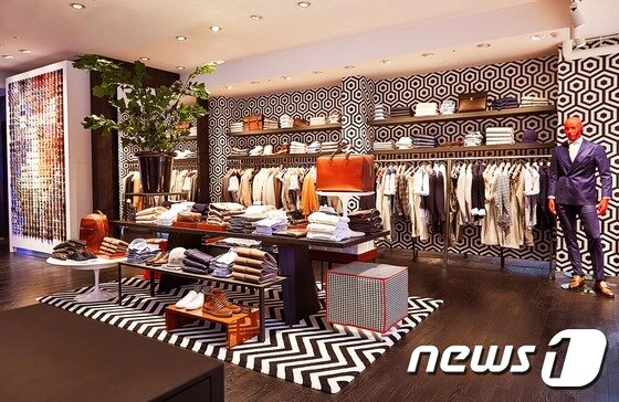 본문 이미지 - 삼성물산 패션부문 수트서플라이 청담동 매장ⓒ News1