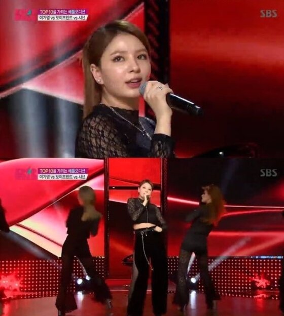 본문 이미지 - 샤넌의 비욘세 무대가 화제다. ⓒ News1star / SBS 'K팝스타' 캡처