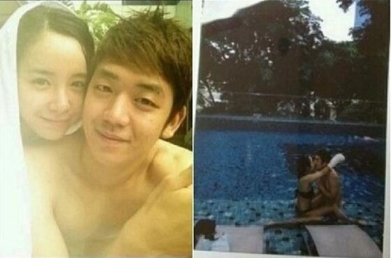 본문 이미지 - 이용대와 변수미의 과거 사진이 재조명됐다. ⓒ News1star / 온라인 커뮤니티