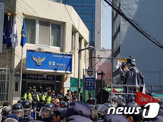 지난 11일 서울 중구 태평로파출소© News1