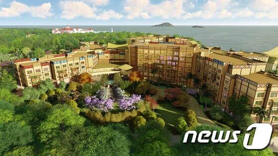본문 이미지 - 디즈니 익스플로어 롯지. 홍콩 디즈니랜드 리조트 제공.ⓒ News1