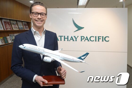 본문 이미지 - 제임스 콘린 캐세이패시픽 한국지사장ⓒ News1 황기선 기자