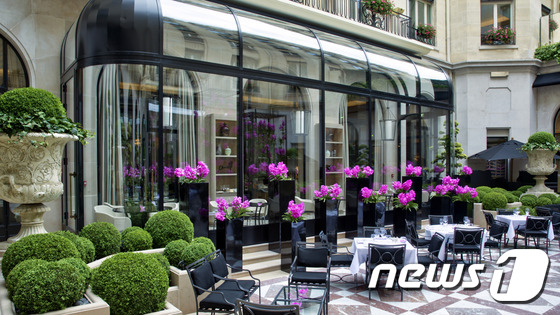 미슐랭 1스타를 받은 로랑주리 레스토랑.© News1 © News1