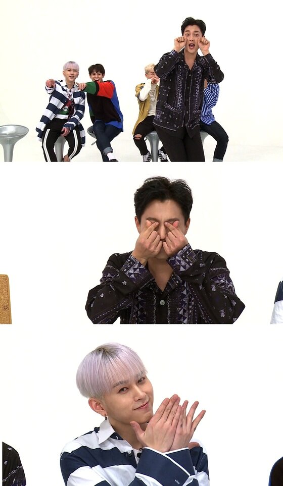 본문 이미지 - 하이라이트 윤두준, 용준형이 제대로 애교를 발산했다. ⓒ News1star / MBC에브리원