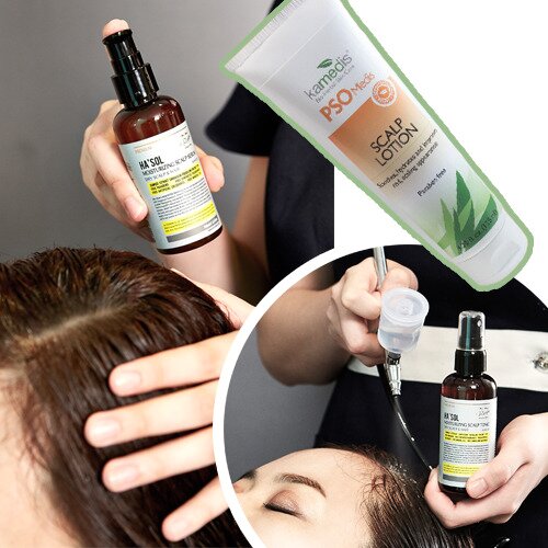 본문 이미지 - 건조한 봄철, 두피와 모발은 생각보다 예민하게 반응한다. ⓒ News1star / 카메디스, 에코마인