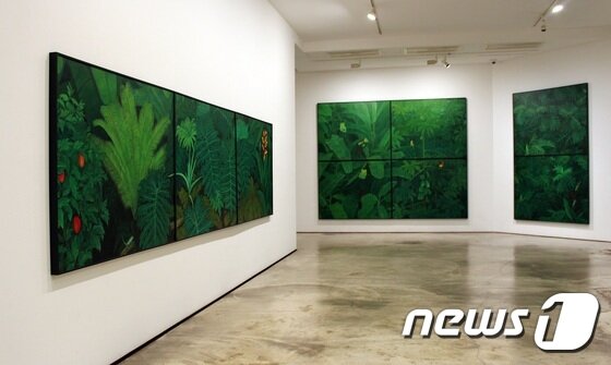 본문 이미지 - 학고재갤러리 전시 전경. ⓒ News1